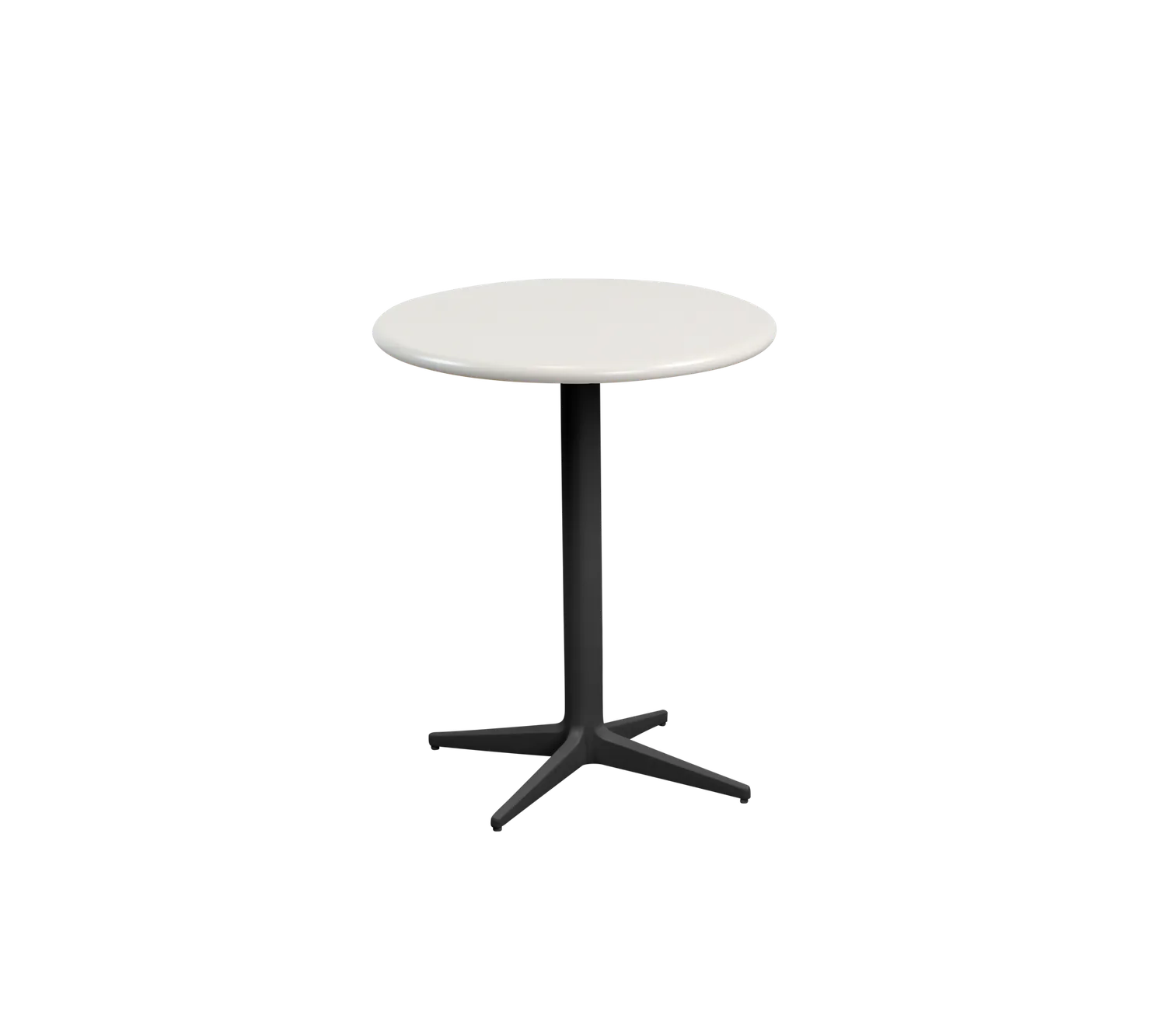 Cane-Line Drop cafébord Ø45 lava grey aluminium
