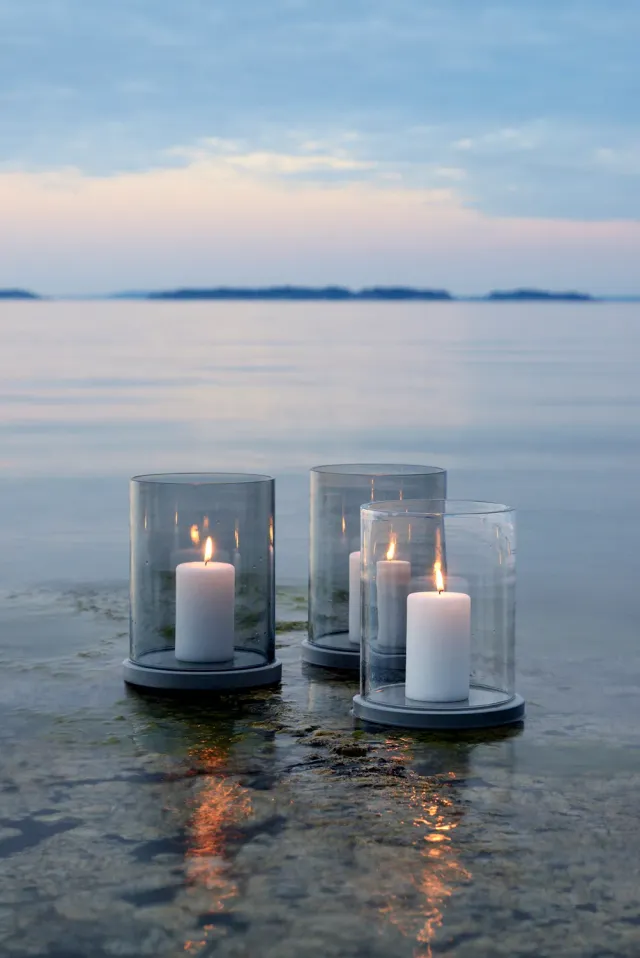 Skargaarden Möja lanterne gråt glas