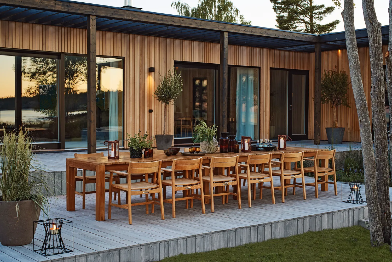 Skargaarden Oxnö extendable table XL udtræksbord teak