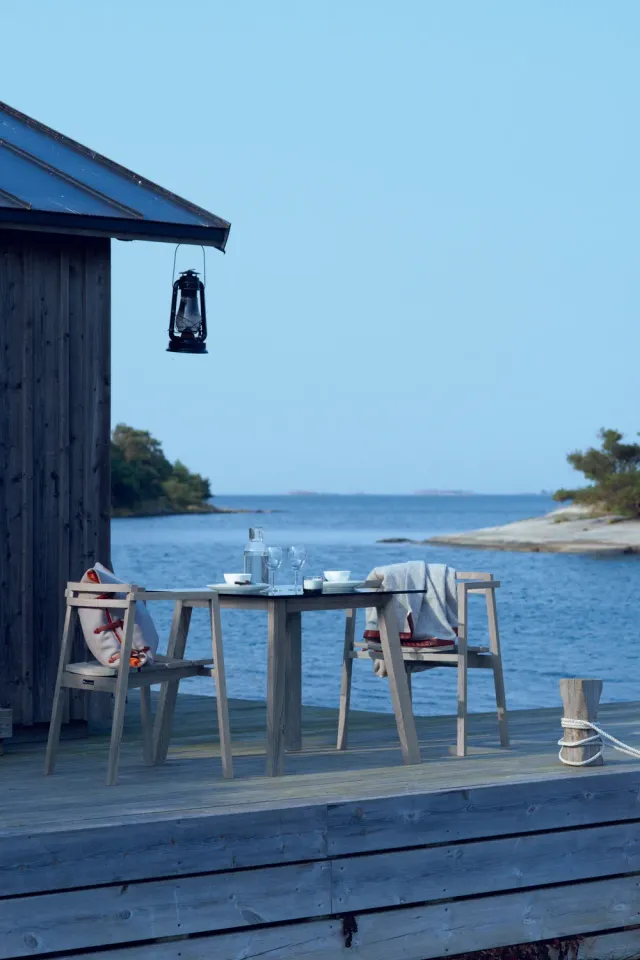 Skargaarden Oxnö havebord udtræksbord