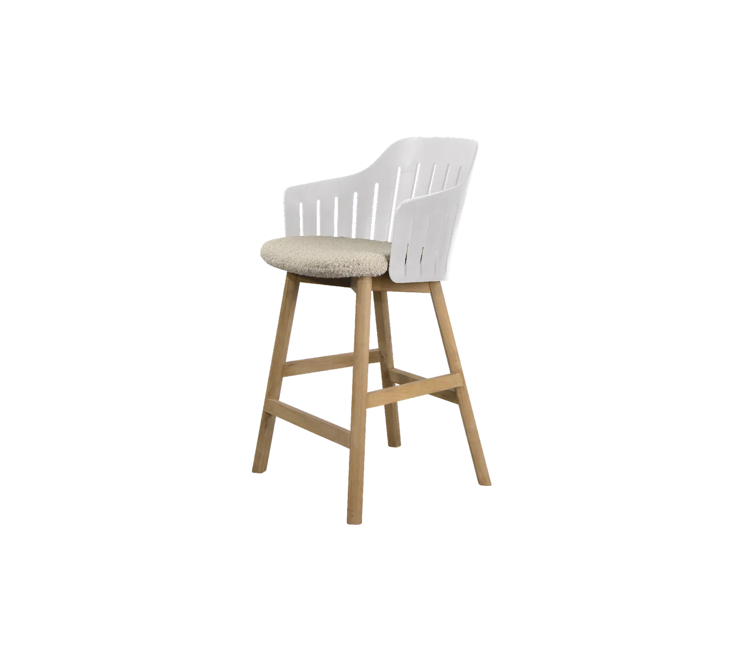 Cane-Line Choice counterstol black teak recycled
