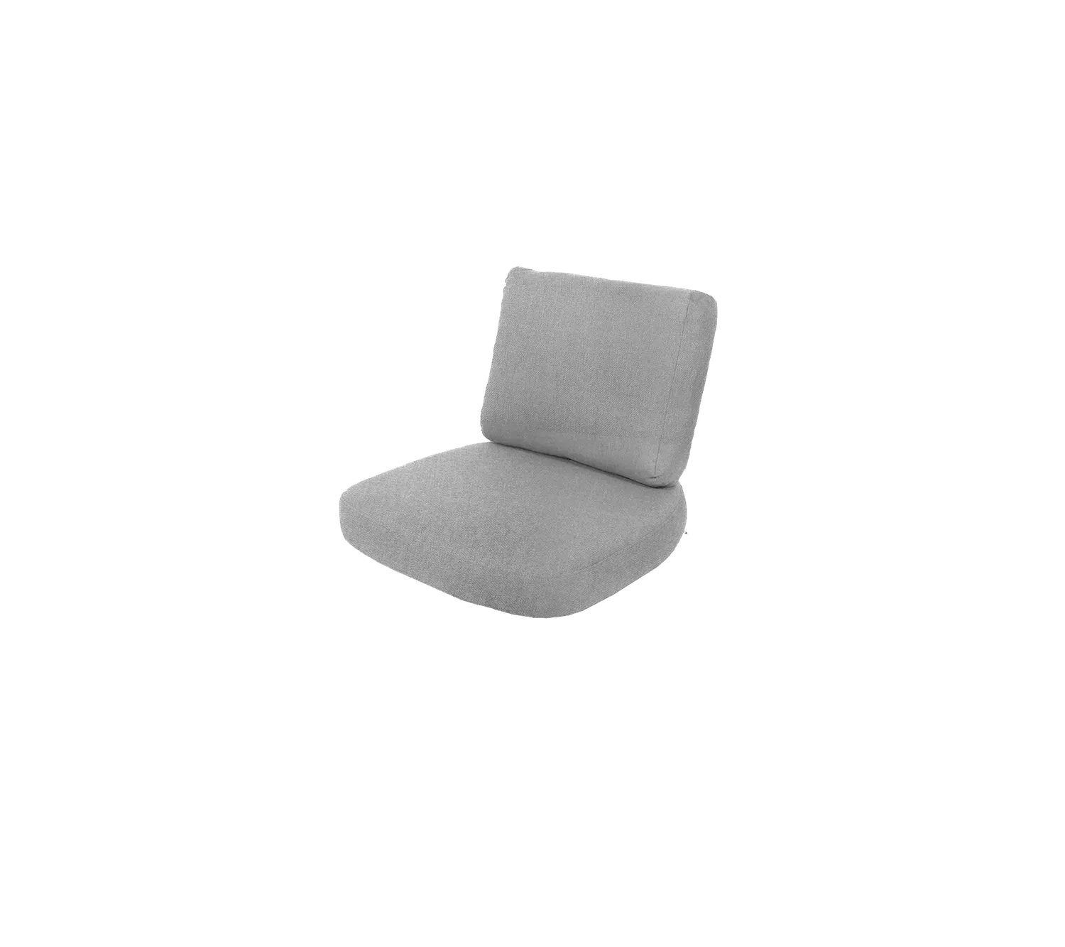 Cane-Line Sense hyndesæt loungestol light grey ambience