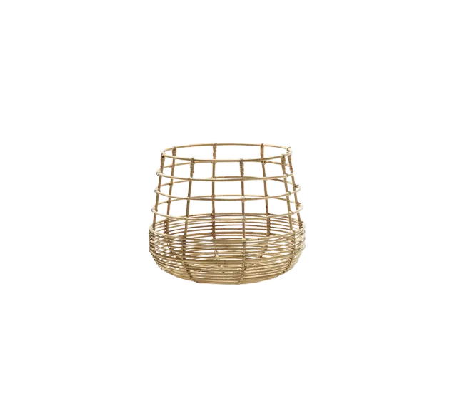 Cane-Line Sweep kurv rund natural small