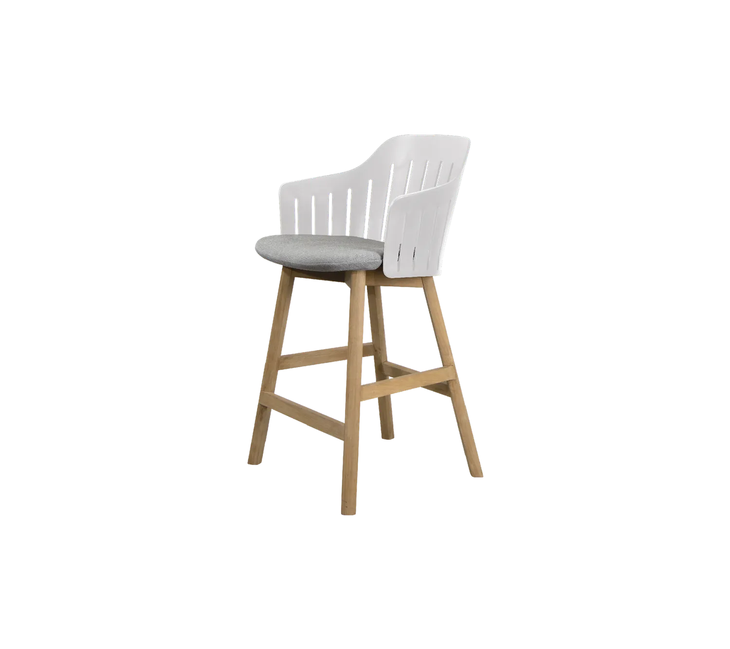 Cane-Line Choice counterstol black teak recycled