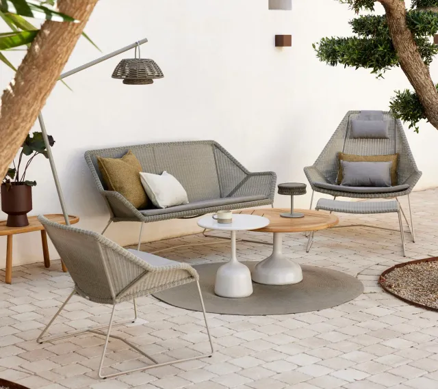 Cane-Line Breeze loungestol black weave udendørs