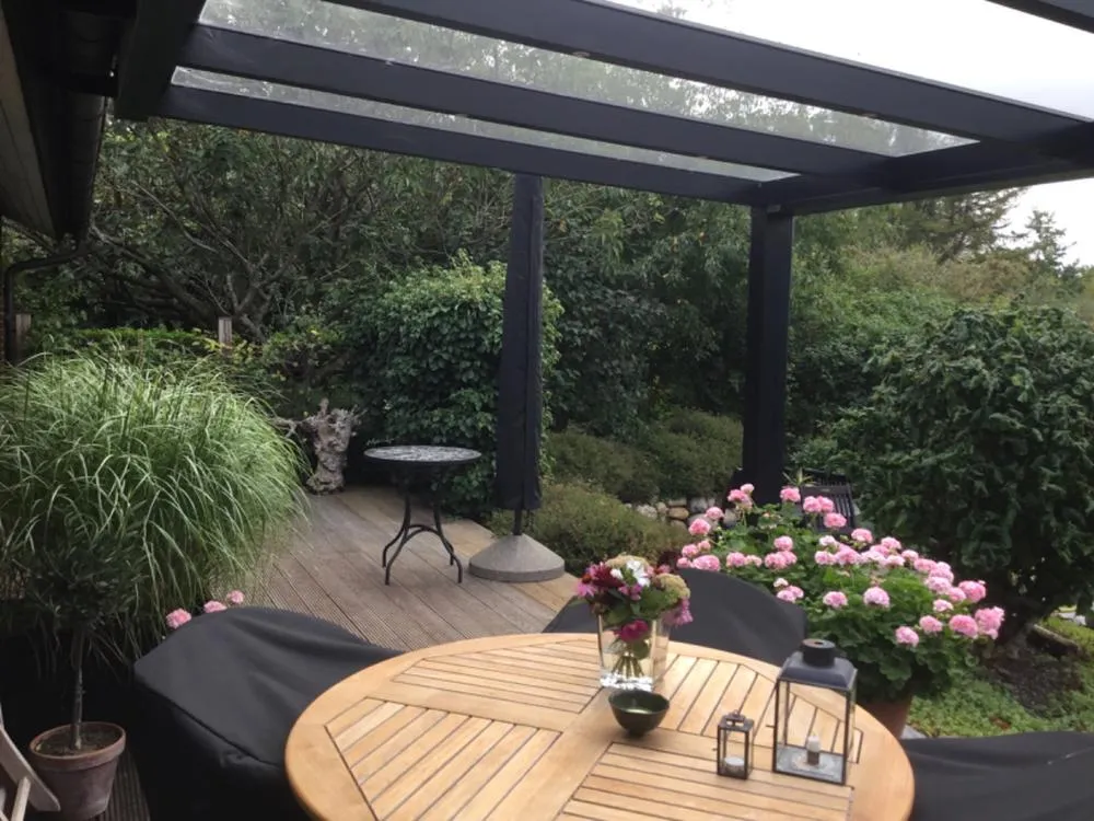 Cane-Line Cover 7 møbelcover 48x220 cm sort polyester