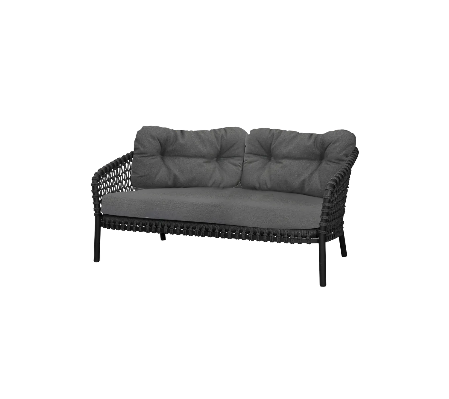 Cane-Line Ocean sofa hyndesæt White Grey QuickDry