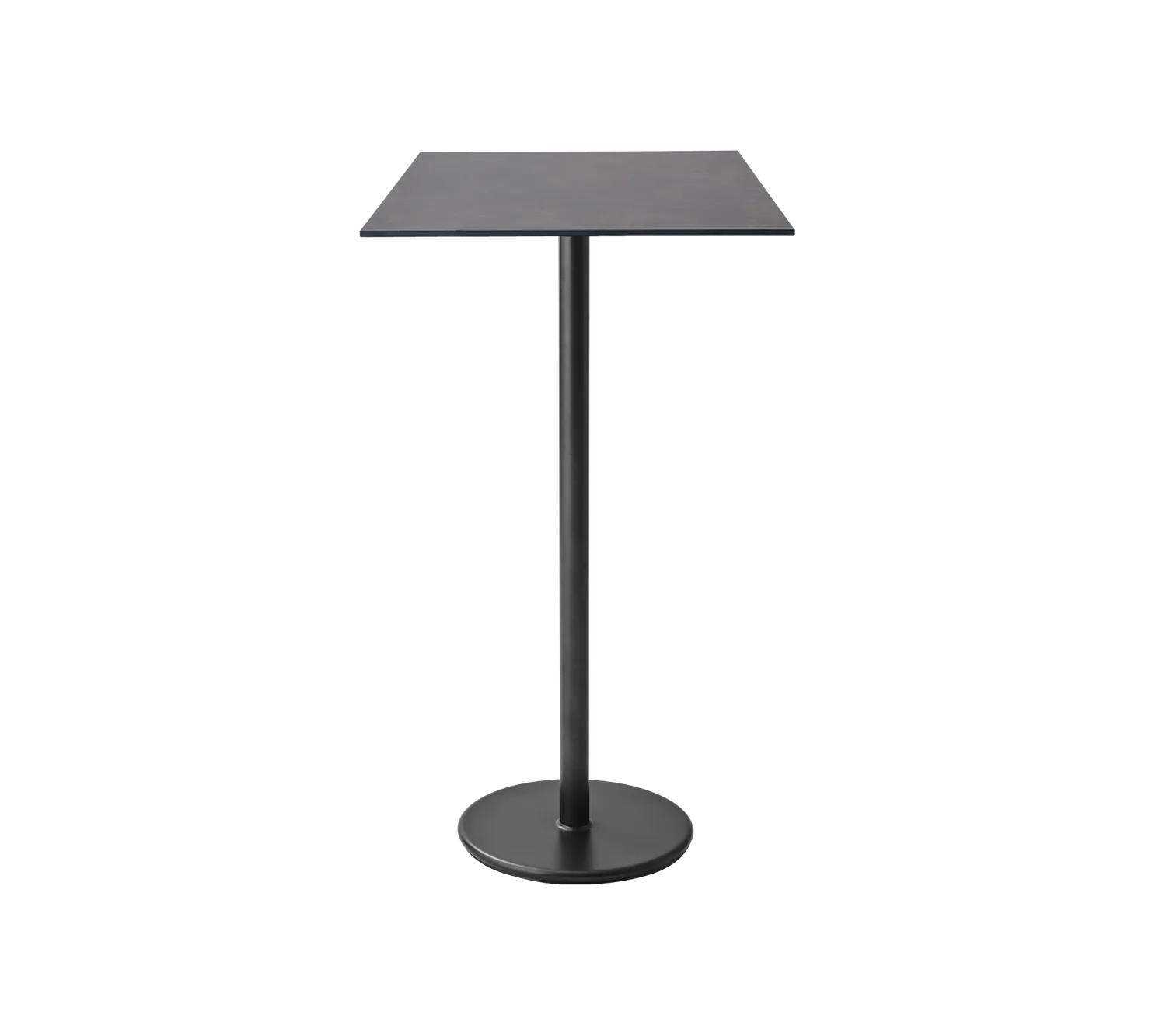 Cane-Line Go barbord 75x75 cm lava grey aluminium