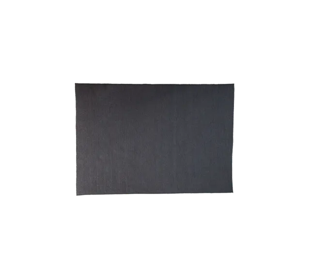 Cane-Line Circle udendørstæppe 240x170 cm dark grey