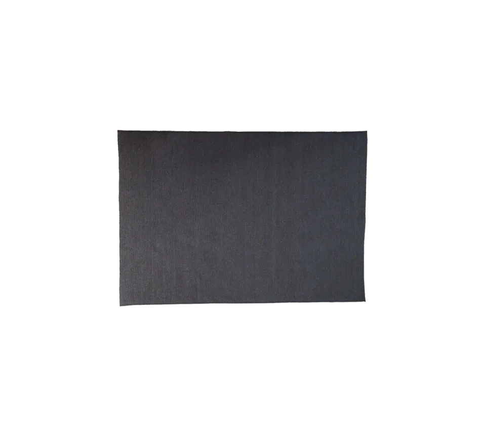Cane-Line Circle udendørstæppe 240x170 cm dark grey