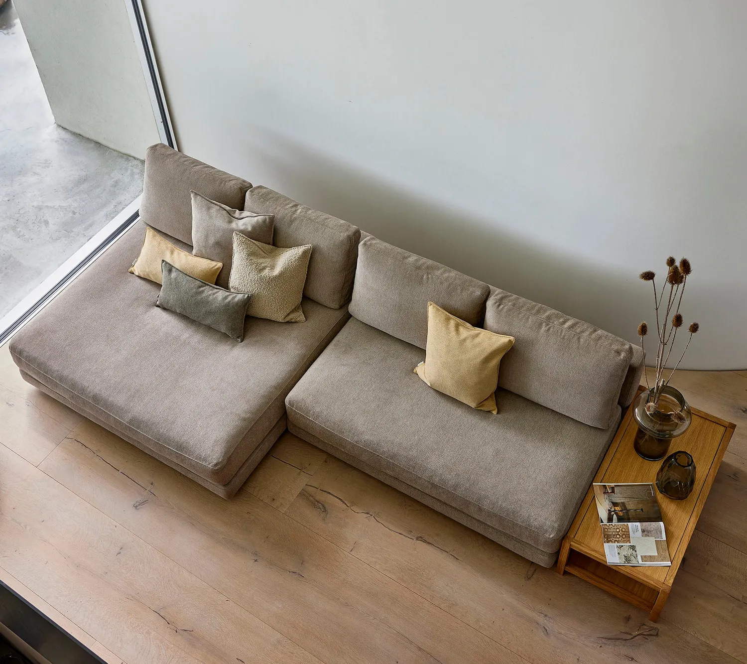 Cane-Line Scale lille sofabord Oak massiv eg