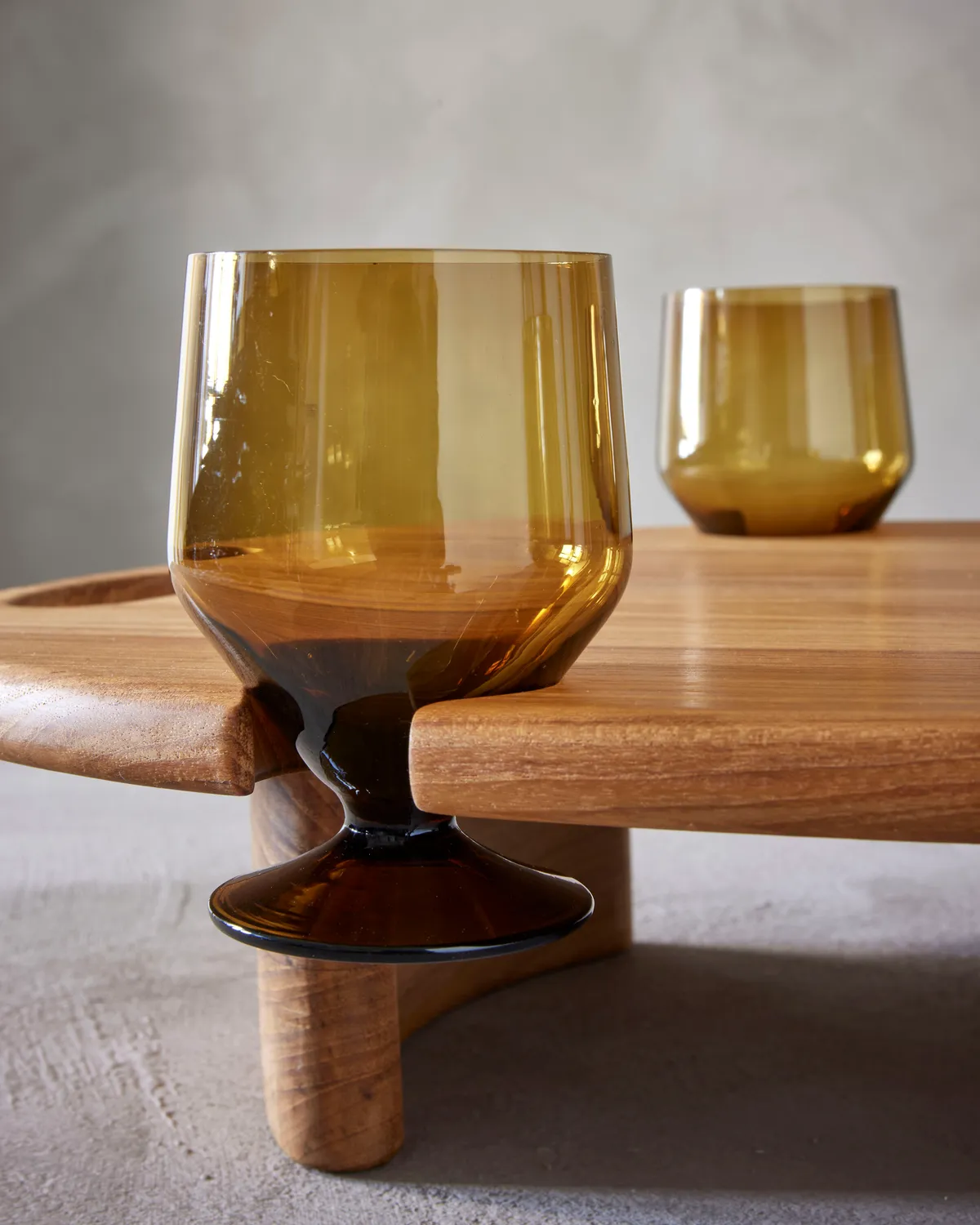 Skargaarden Norrskär serveringsbakke i teak