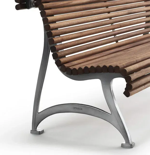 Byarums Bruk Jujol sofa gavl med beslag