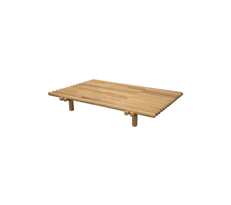 Cane-Line Sticks Platform sofabord teak Sand