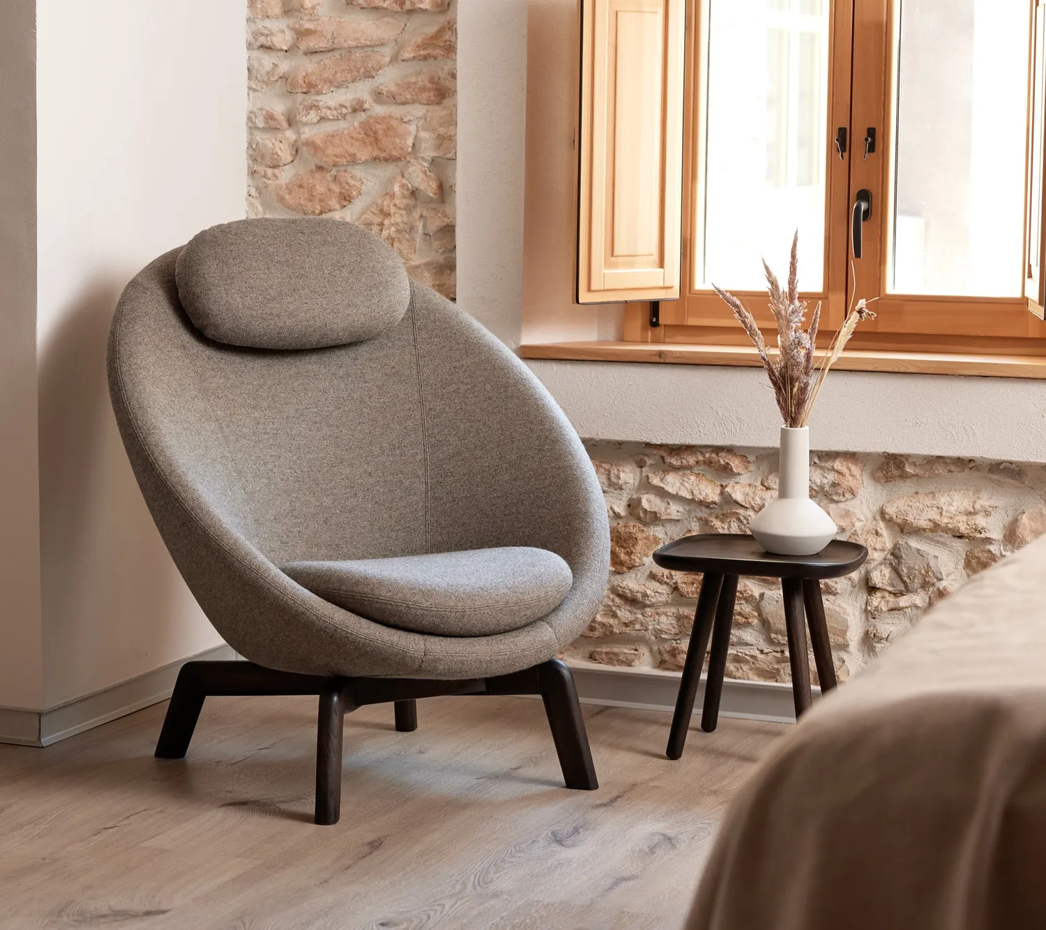 Cane-Line Pace sofabord lille mahogni dark brown