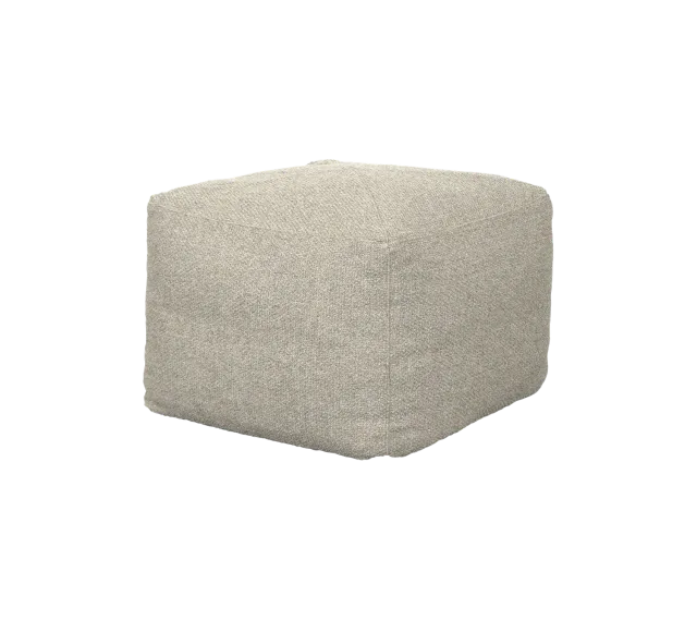 Cane-Line Divine fodskammel 60x60 cm turkis