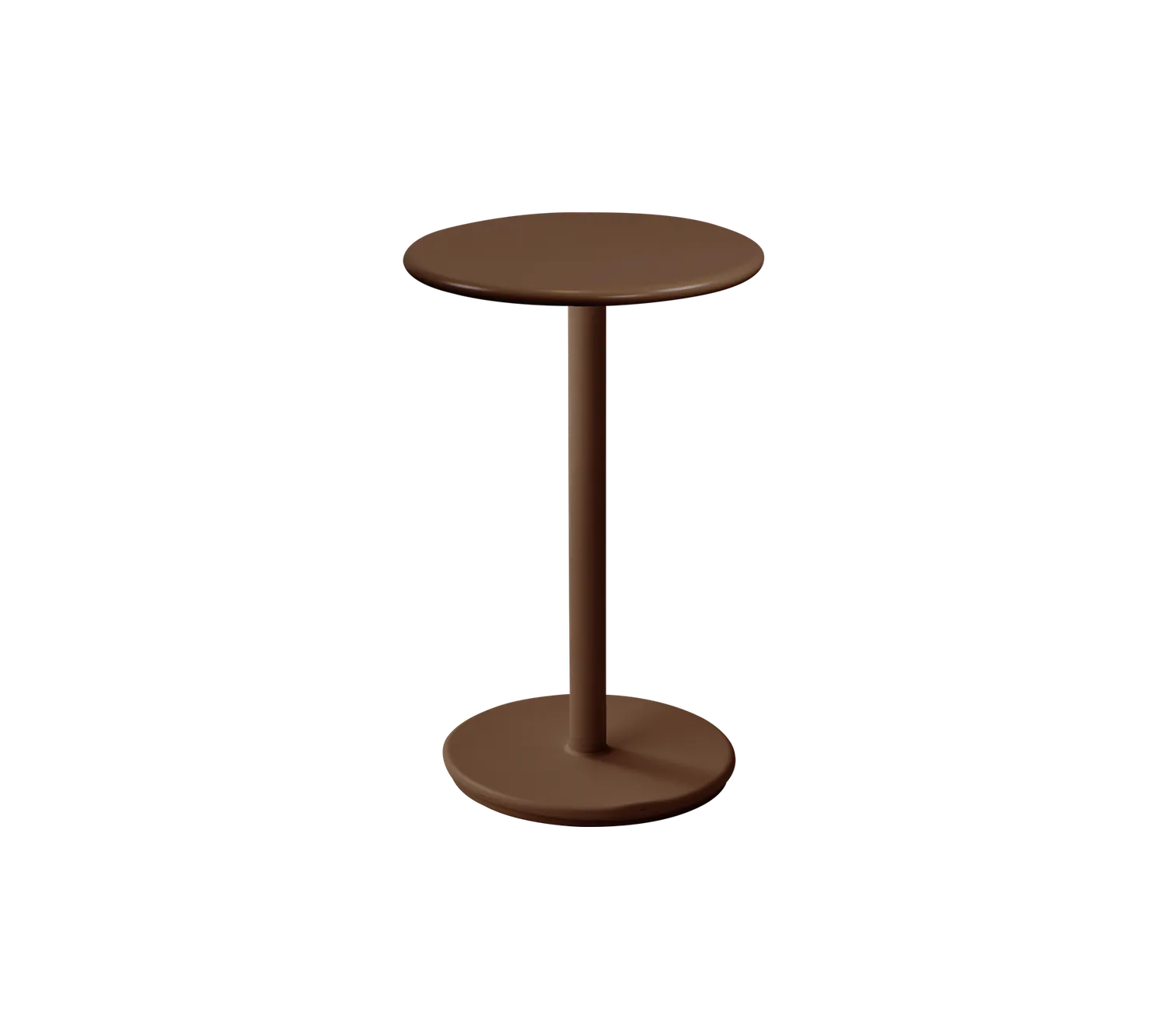 Cane-Line Go cafébord 45 cm dark green aluminium
