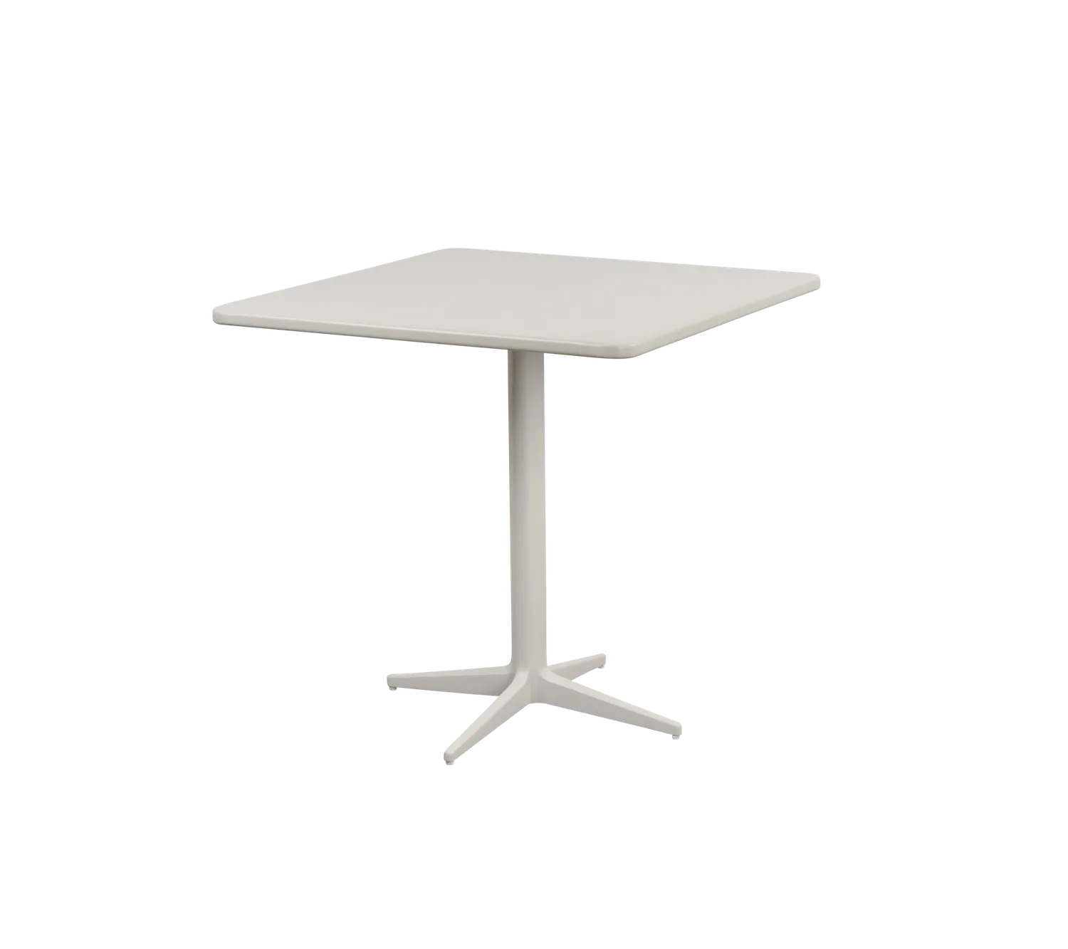 Cane-Line Drop cafébord 75x75 cm lava grey aluminium