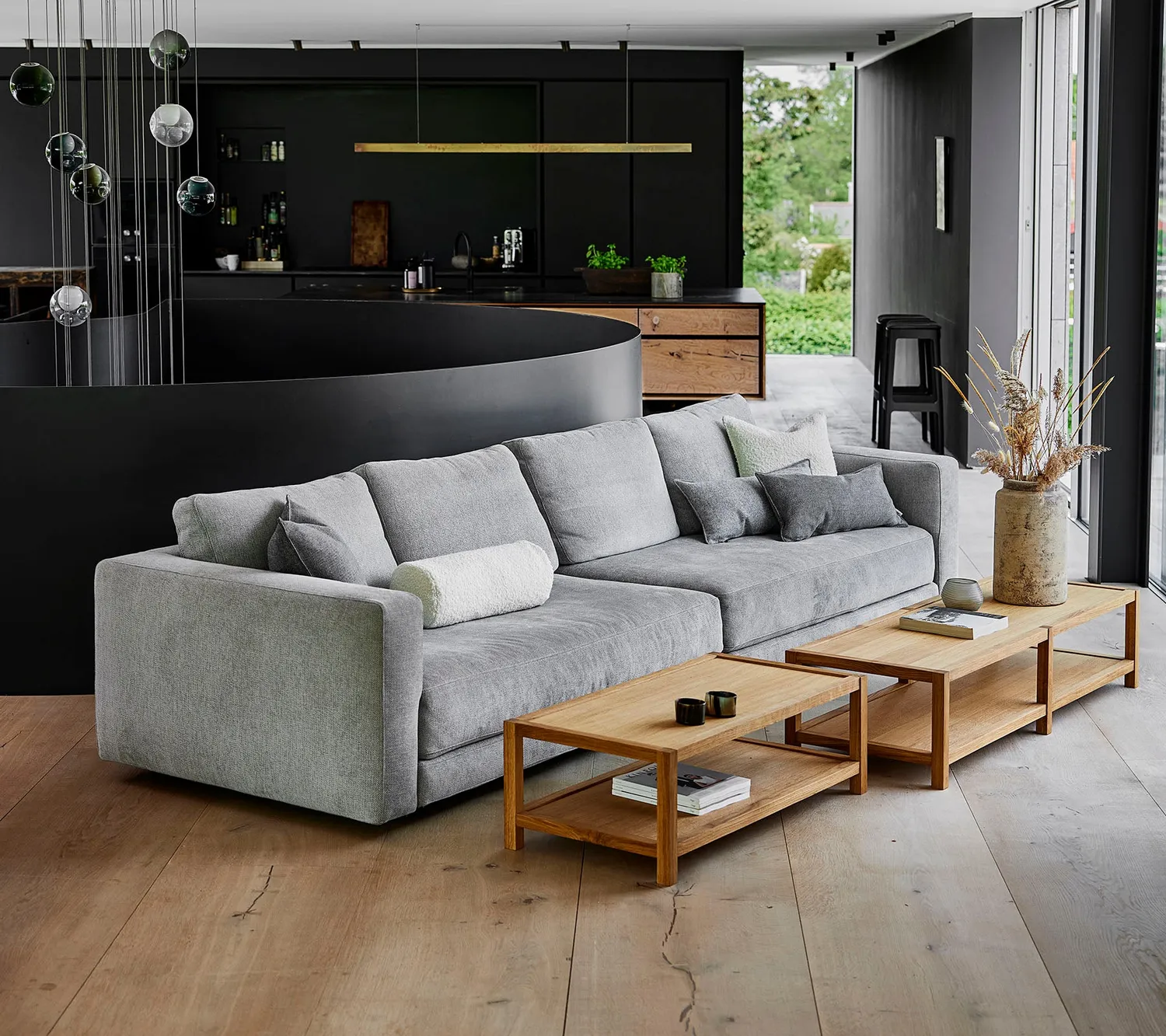 Cane-Line Scale lille sofabord Oak massiv eg