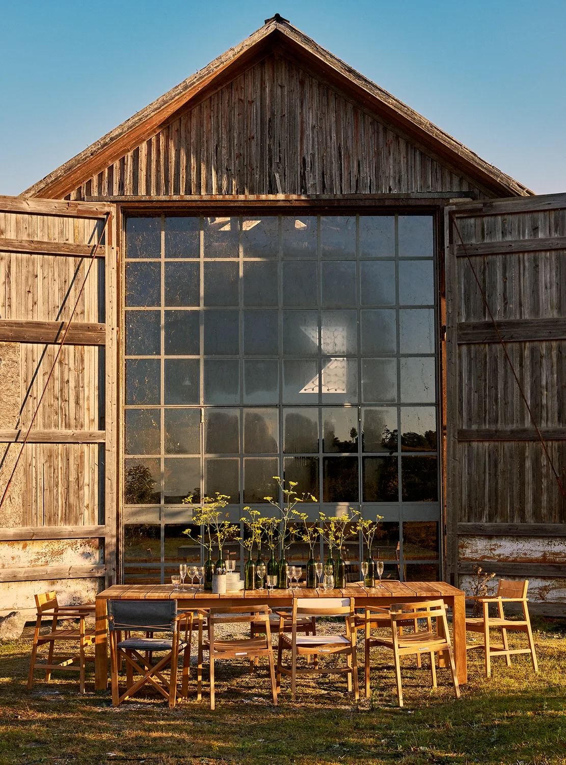 Skargaarden Oxnö havebord teak klassisk uderum