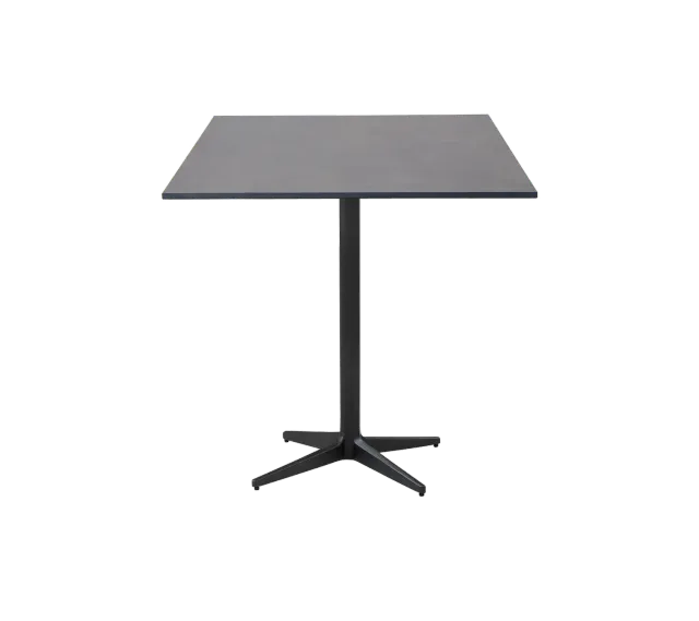 Cane-Line Drop cafébord 75x75 cm lava grey aluminium