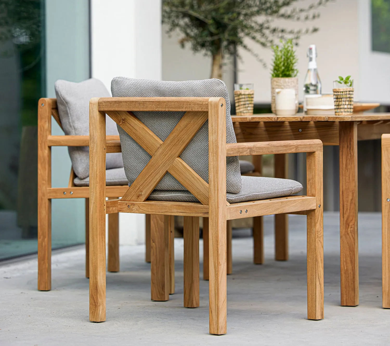 Cane-Line Grace Chair havestol teak uden hynde