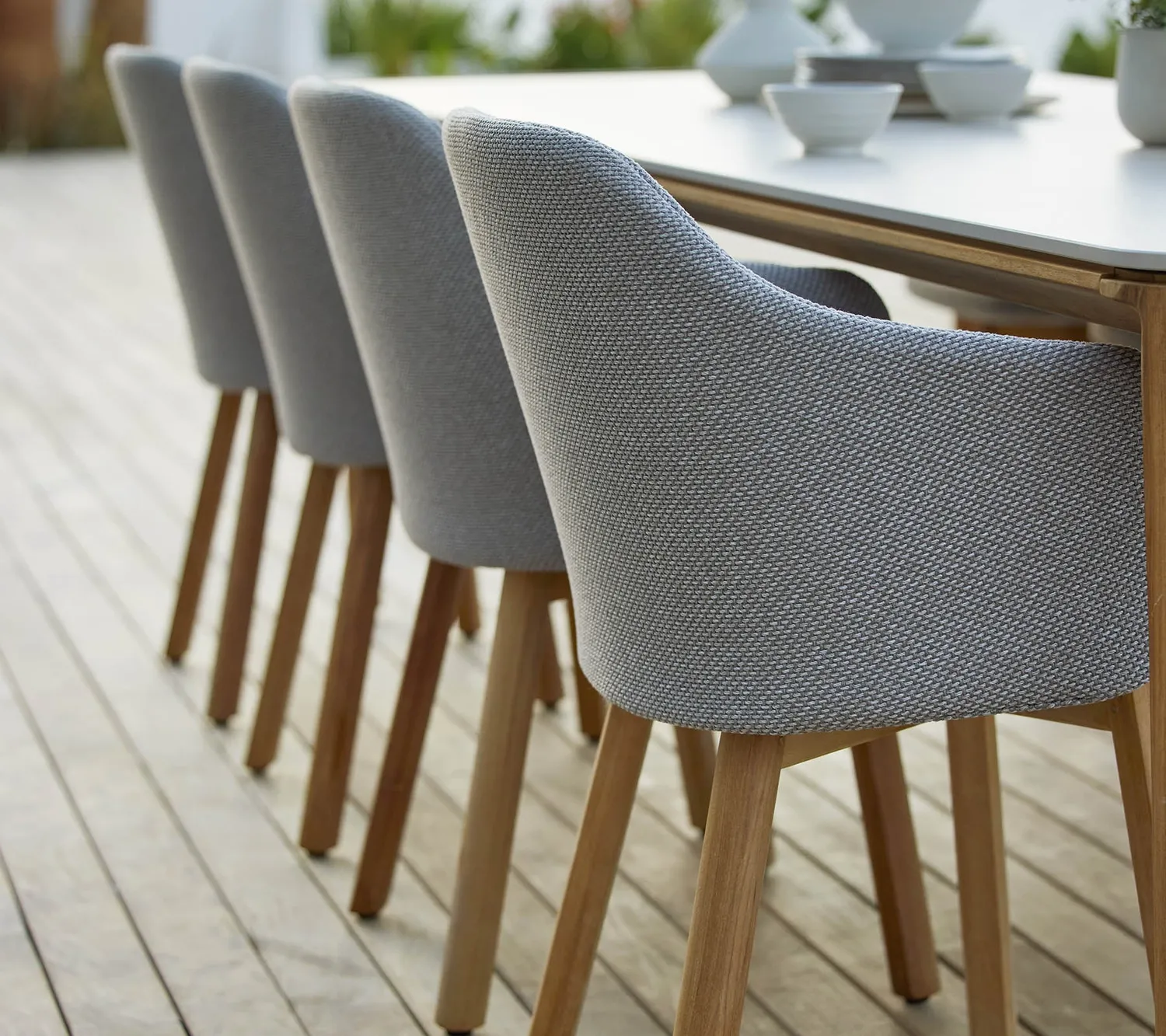 Cane-Line Choice ryghynde Taupe udendørs