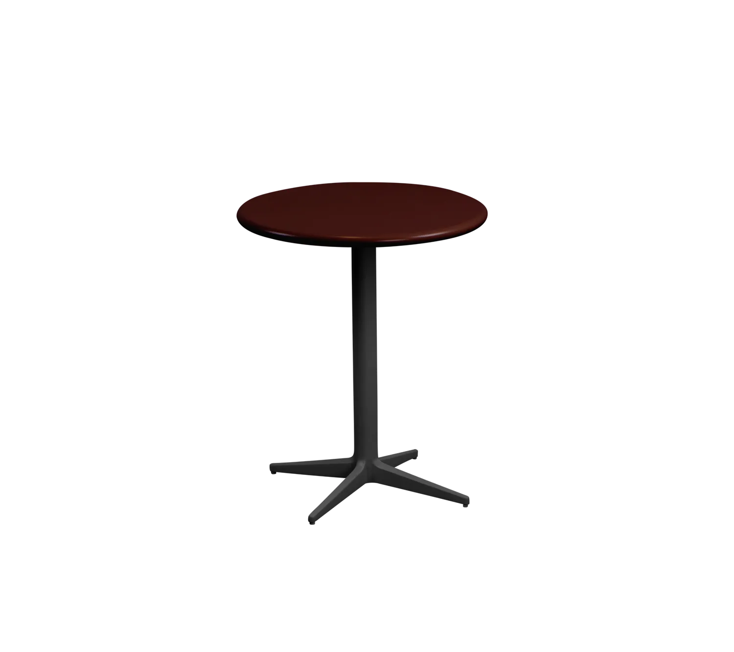 Cane-Line Drop cafébord Ø45 lava grey aluminium