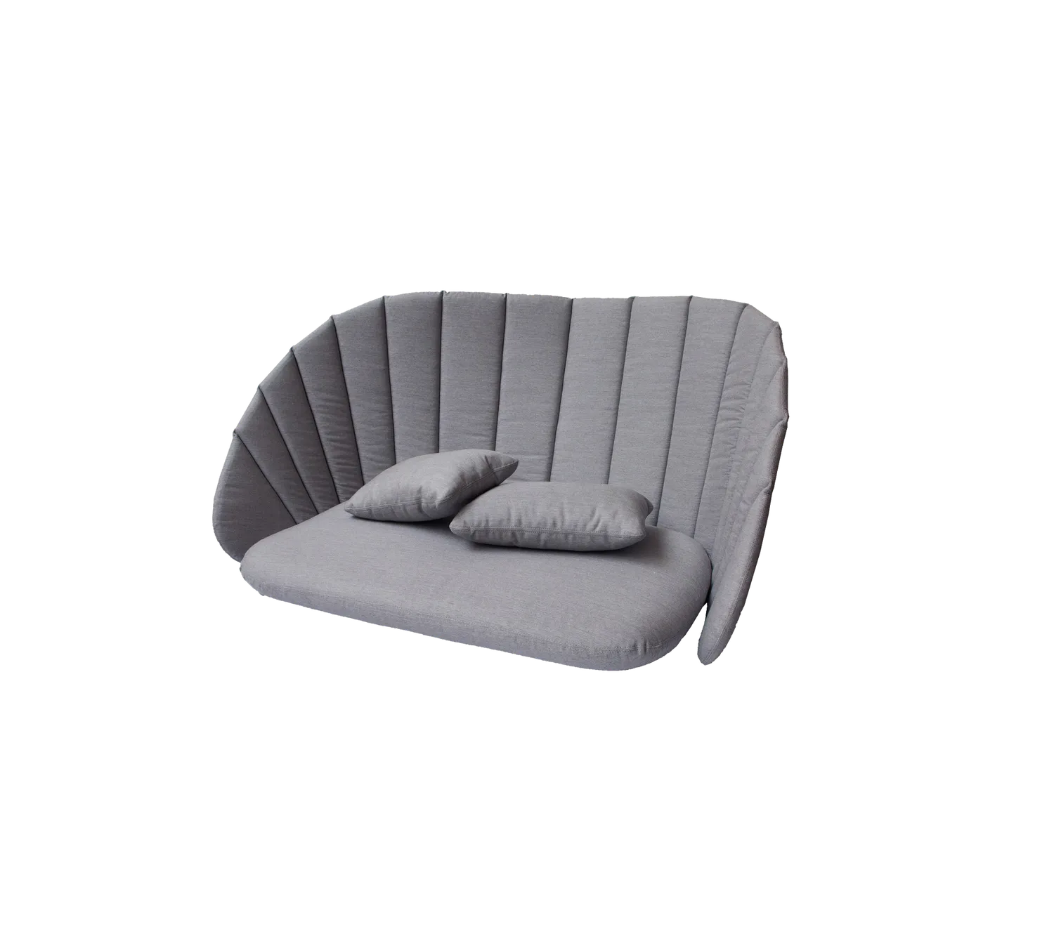Cane-Line Peacock 2-pers sofa hyndesæt Grey Natté
