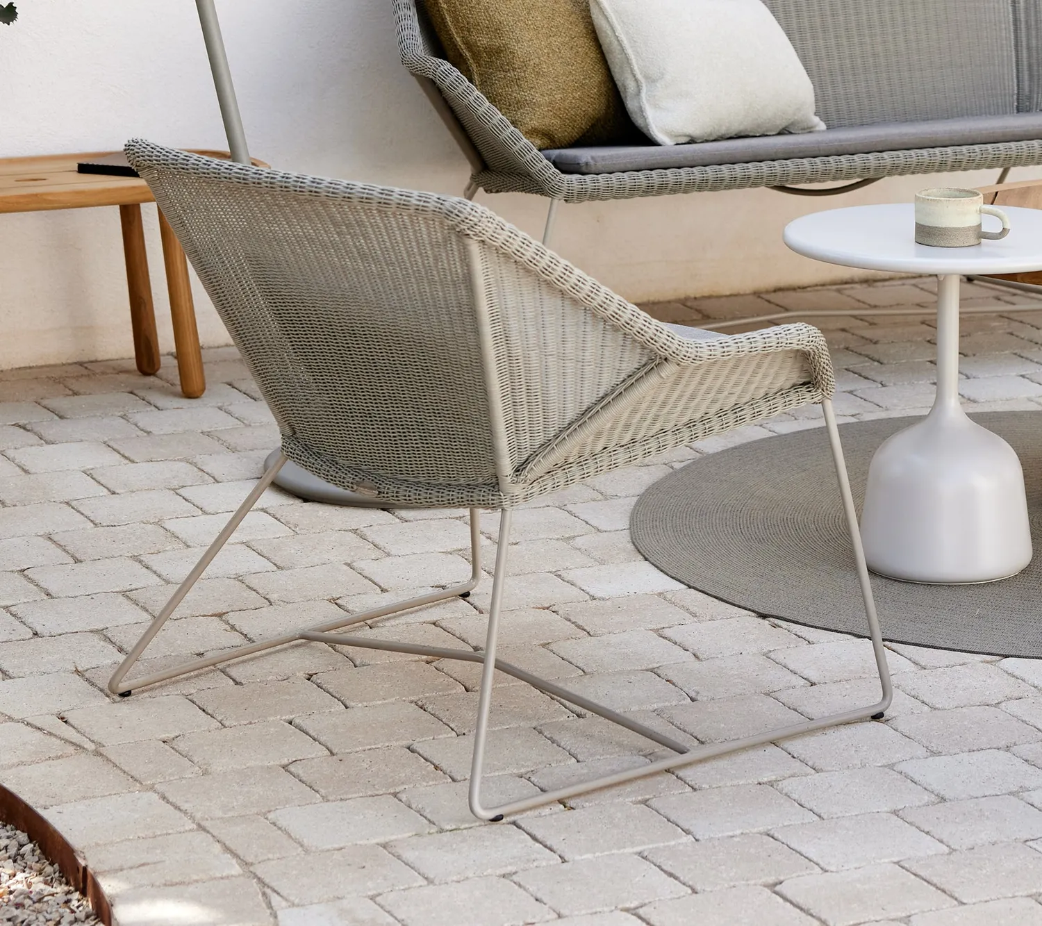 Cane-Line Breeze loungestol black weave udendørs