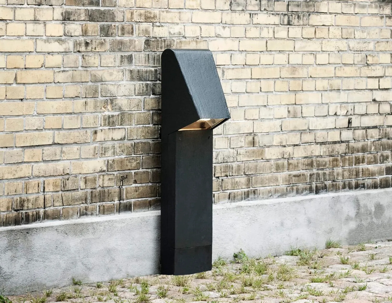 GH Form Moai pullertlampe støbejern LED E2