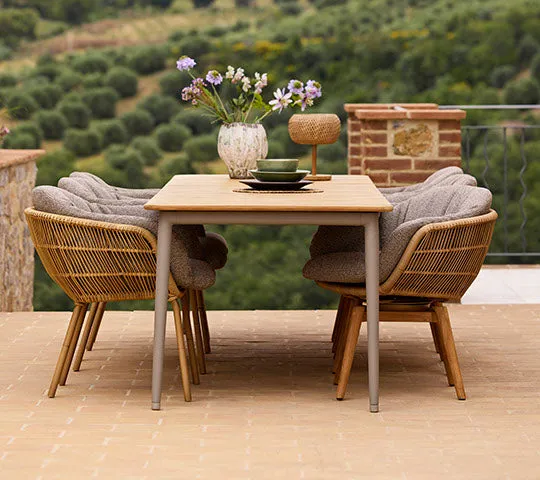 Cane-Line Illusion Glow bordlampe lille natural solcelle