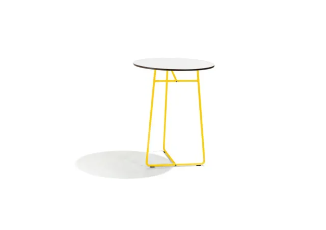 Skargaarden Resö havebord gul 60 cm glas