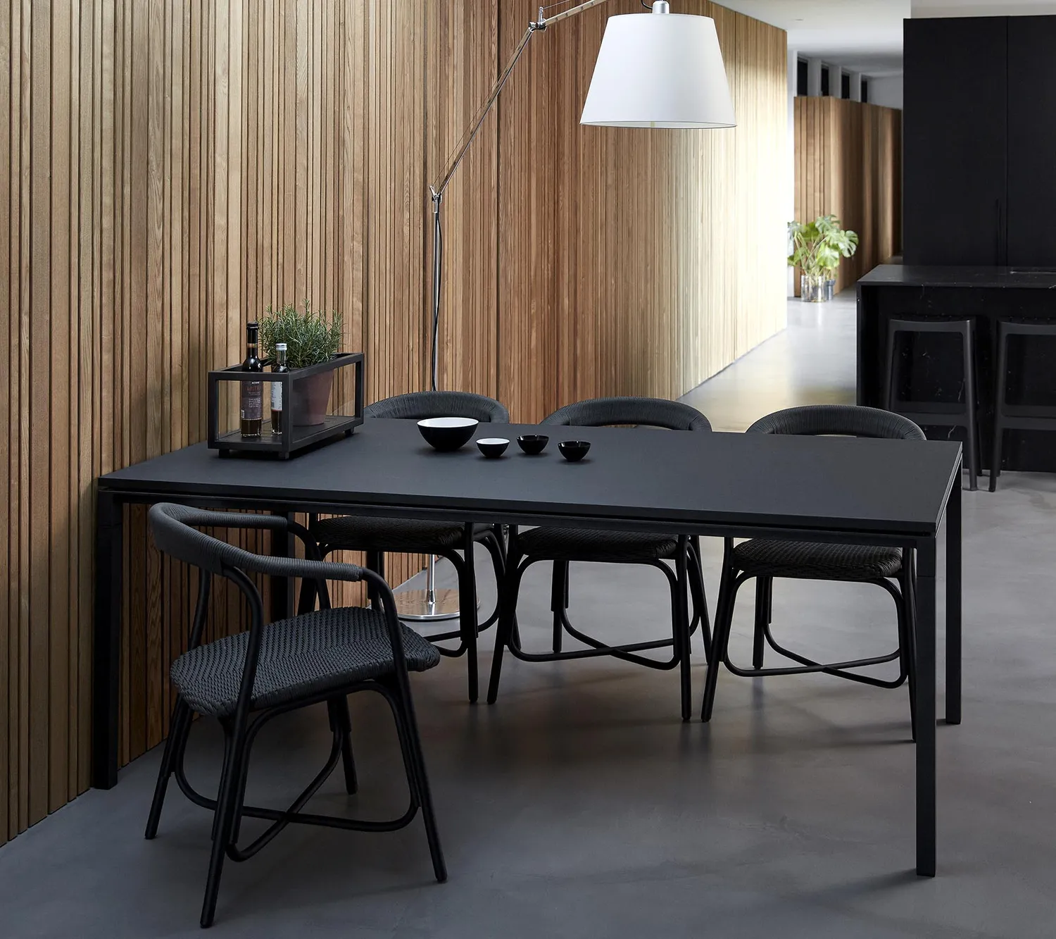 Cane-Line Noble stol black rattan