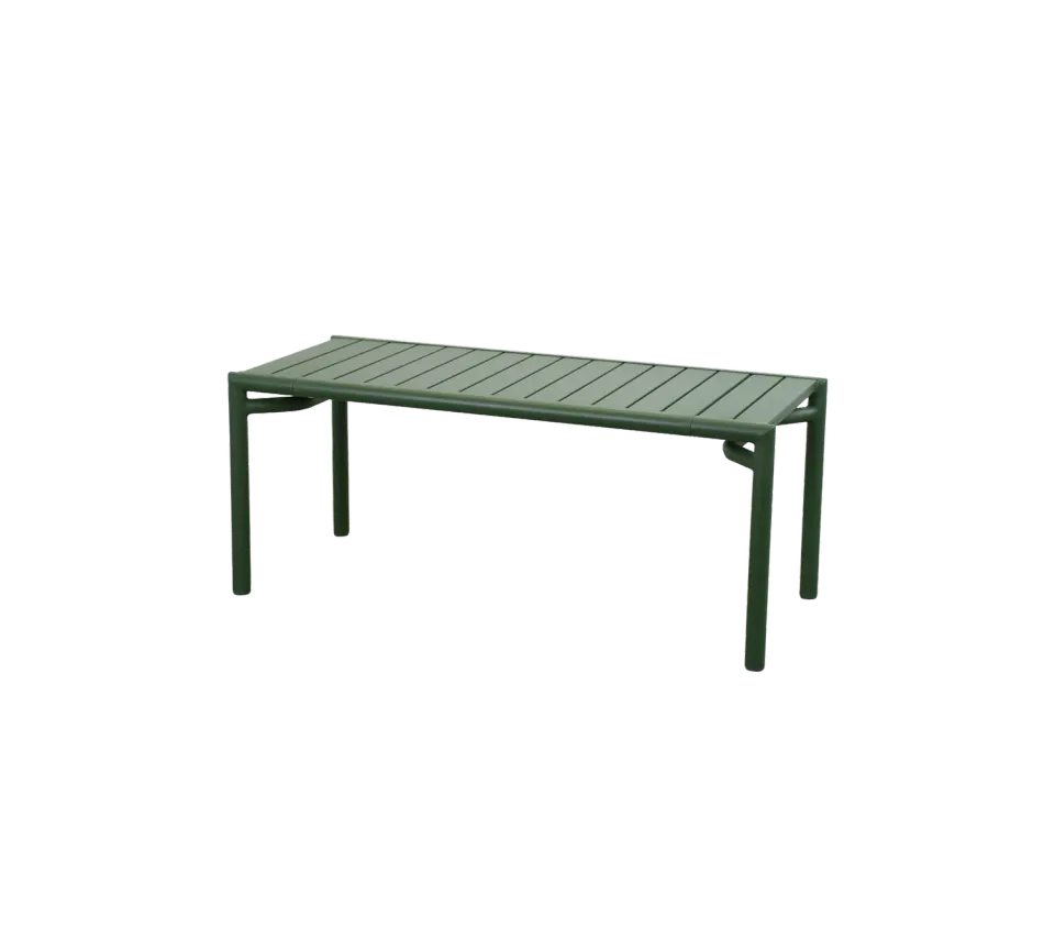 Cane-Line Bliss sofabord bænk sand aluminium