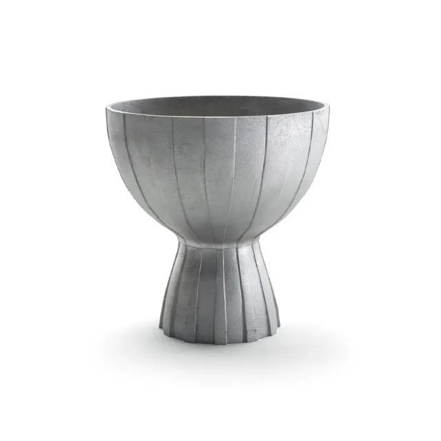 Byarums Bruk Duett blomsterurne rå aluminium