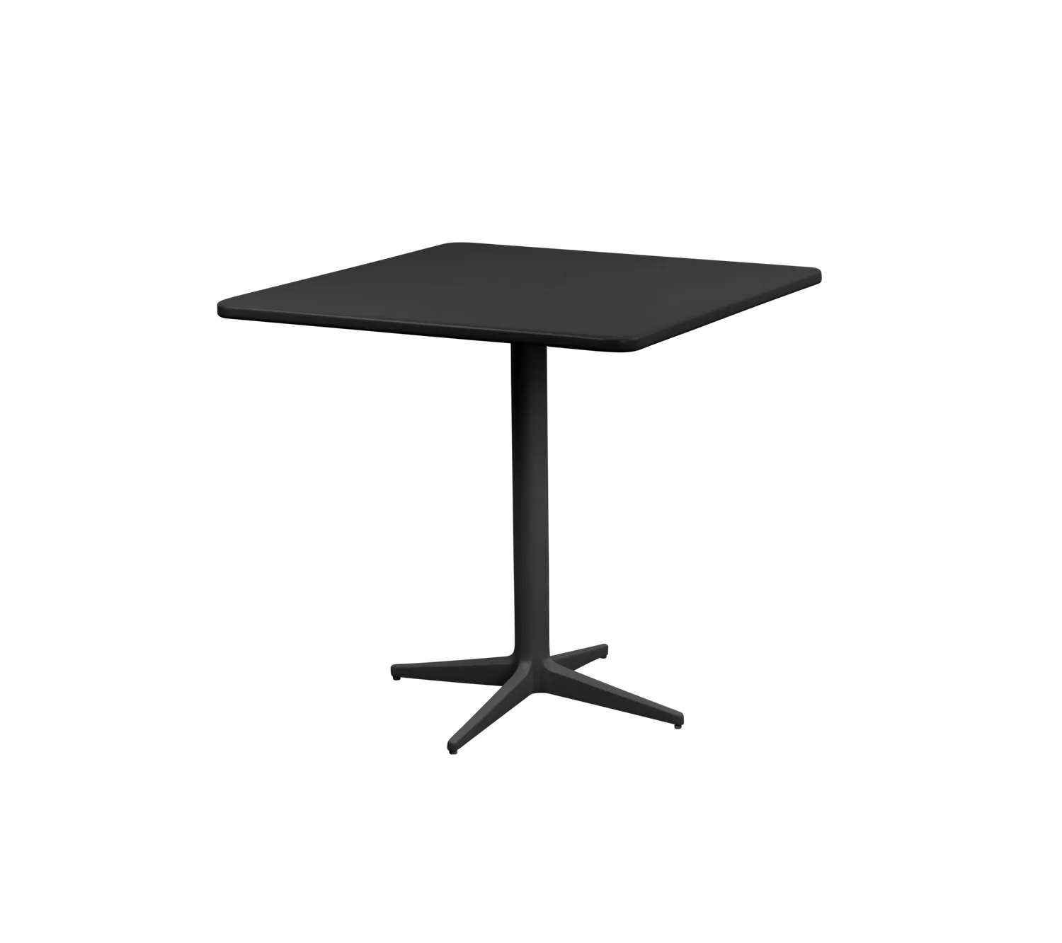 Cane-Line Drop cafébord 75x75 cm lava grey aluminium