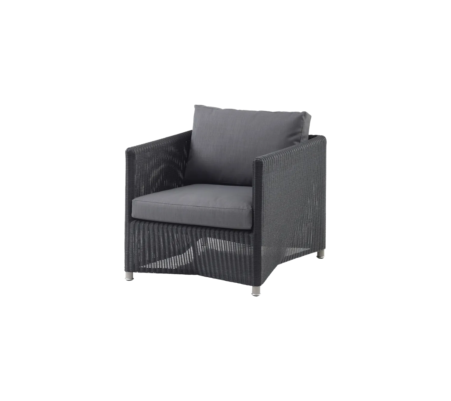 Cane-Line Diamond loungestol graphite quickdry