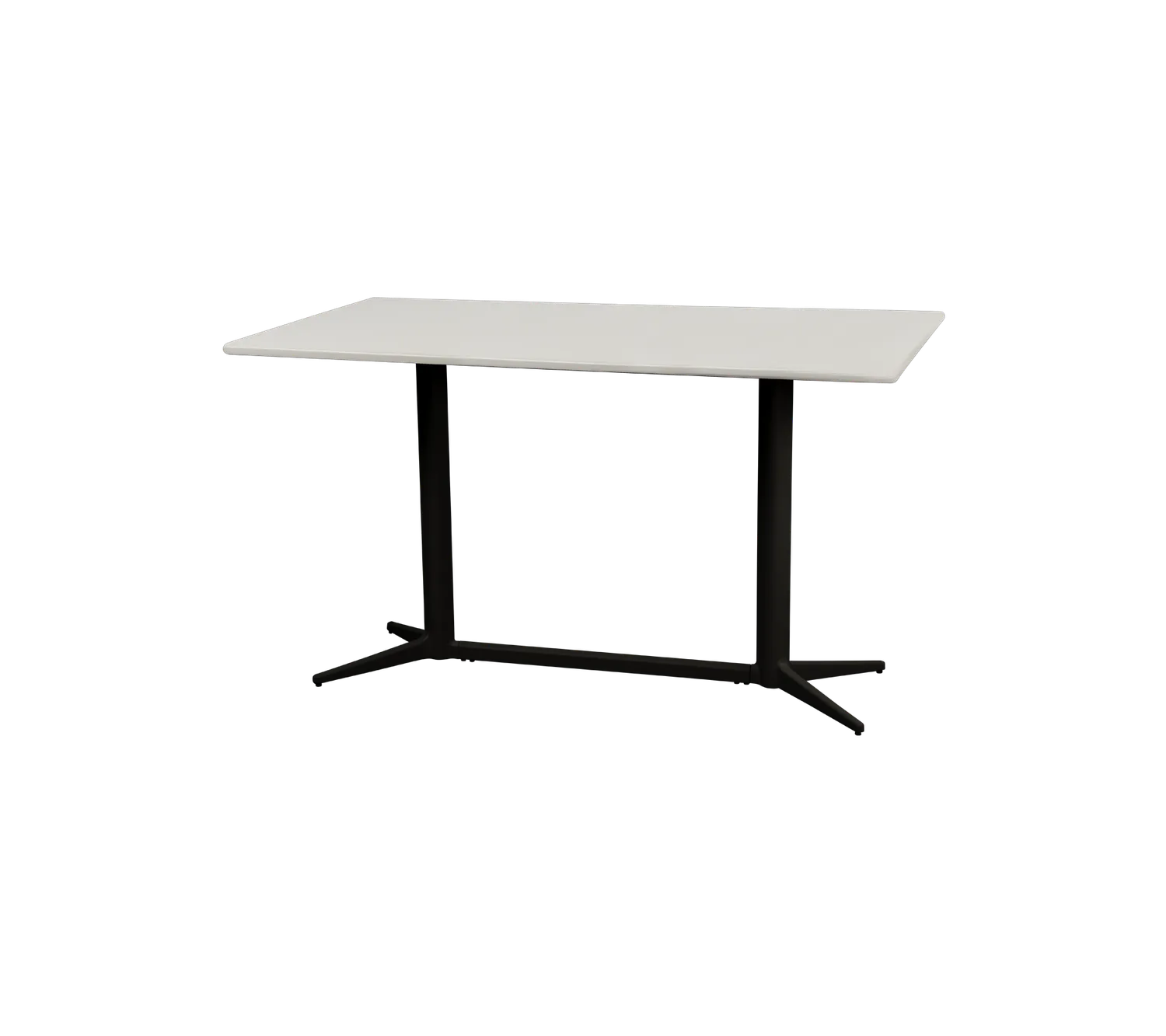 Cane-Line Drop cafébord lava grey teakplade