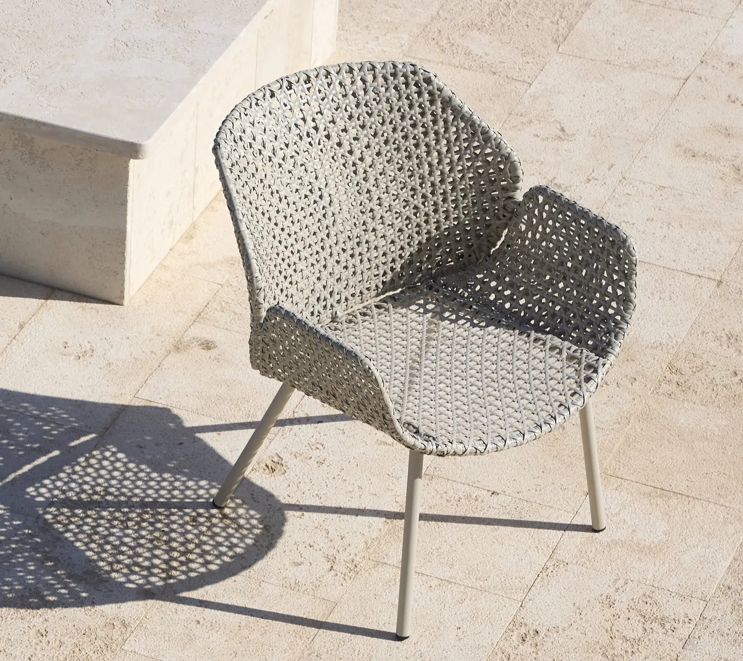 Cane-Line Vibe loungestol sort grafit weave