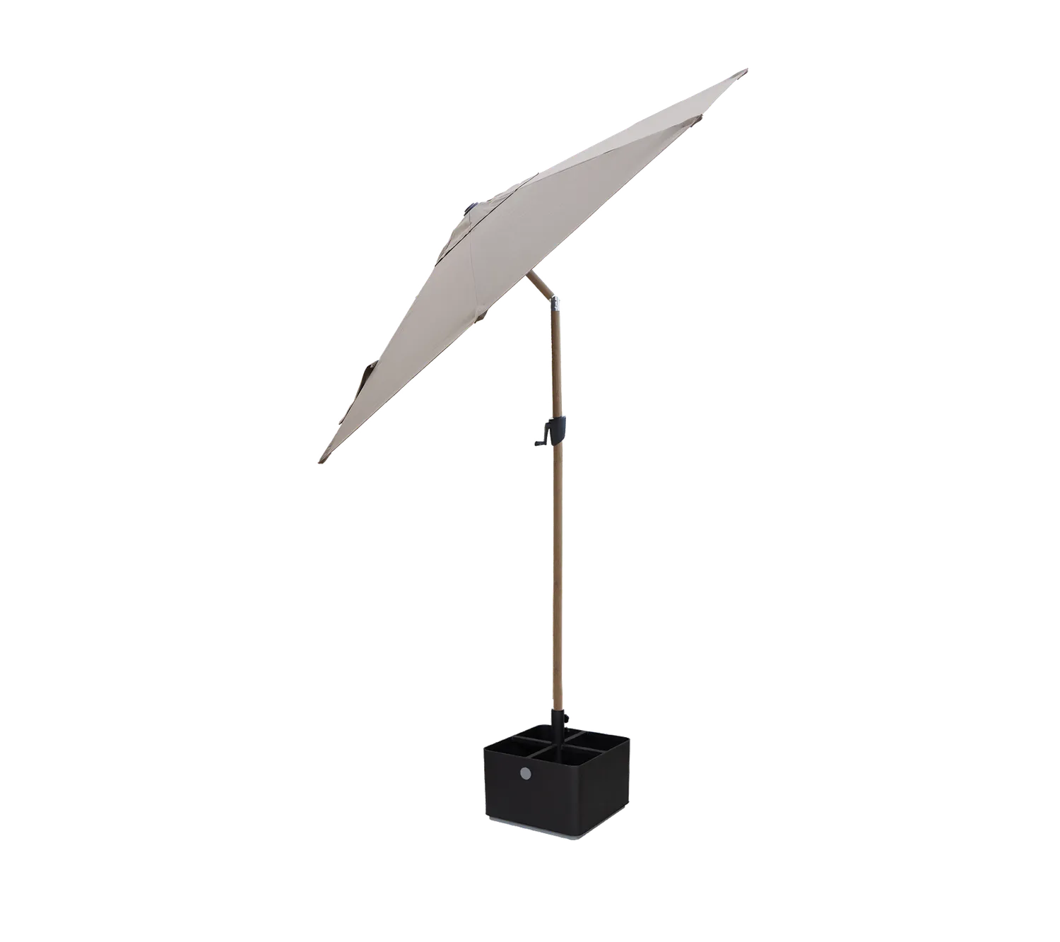 Cane-Line Sunshade parasol med tilt Ø 3 m dusty white