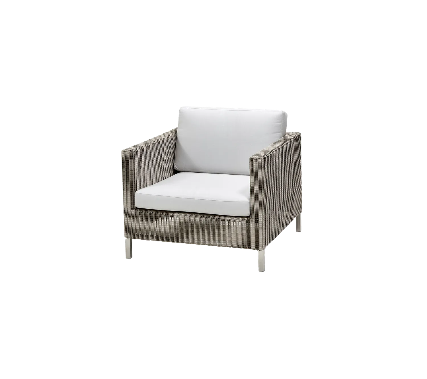 Cane-Line Connect loungestol taupe grey Weave