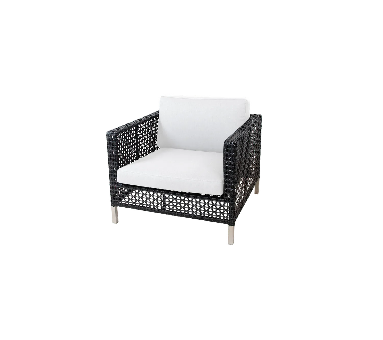 Cane-Line Connect loungestol taupe grey Weave
