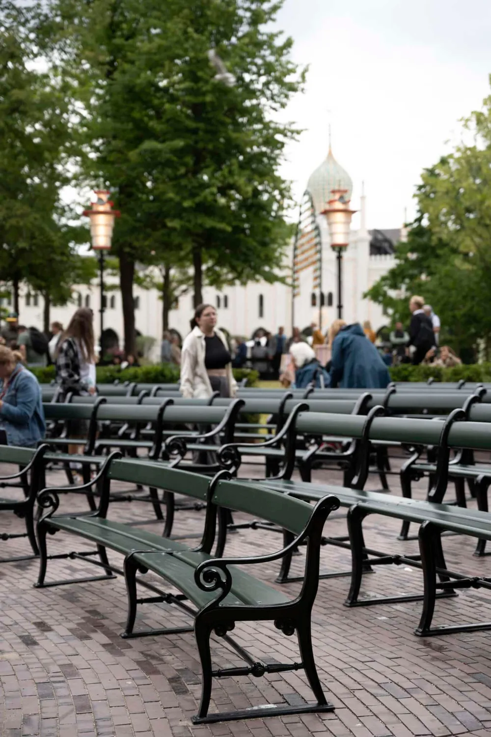 GH Form Københavner børnebænk mahogni