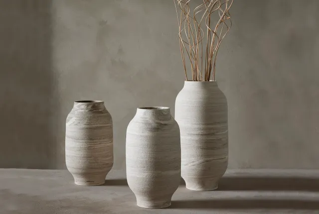 Skargaarden Skogsö vase høj umbra ler
