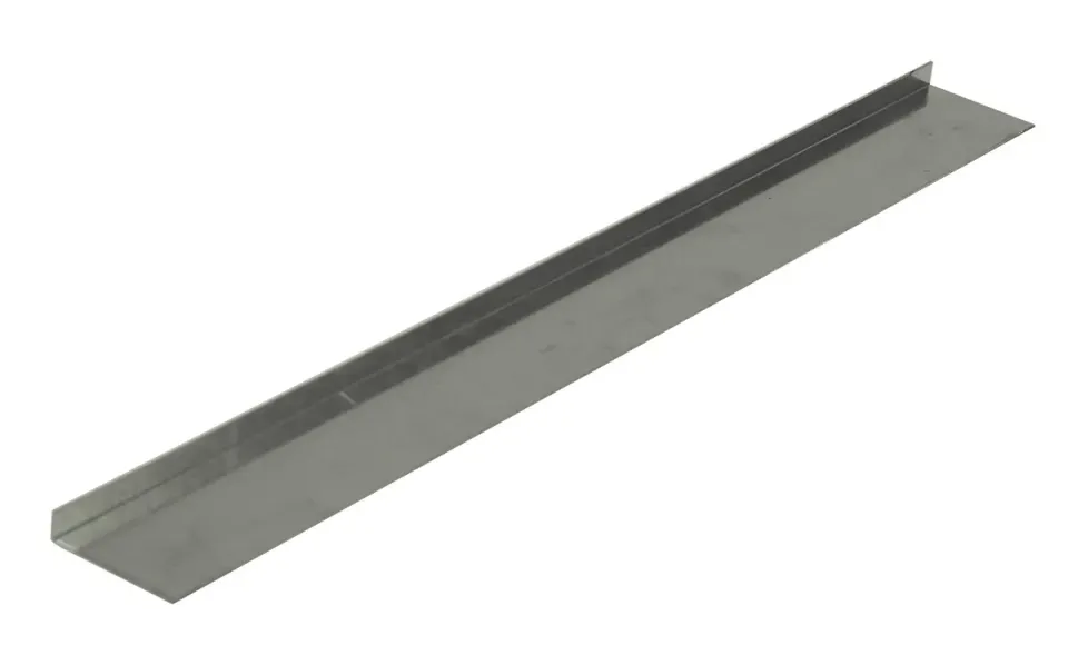 DUTRA dørprofil 1000x100x20 mm galvaniseret stål