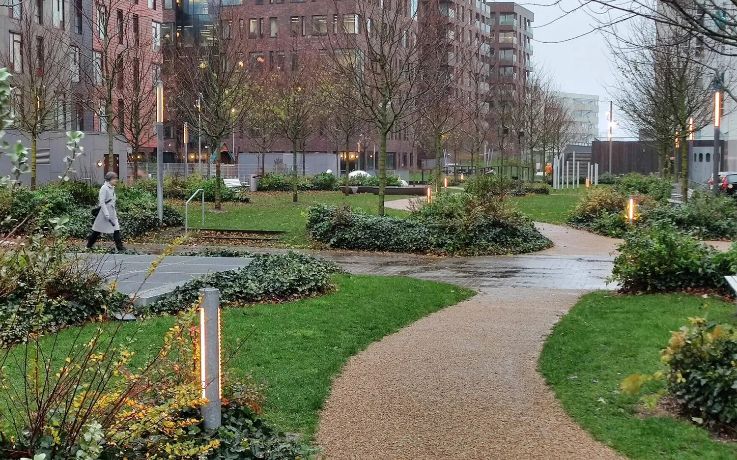 GH Form Plaza Pullertlampe LED blændfri til haven