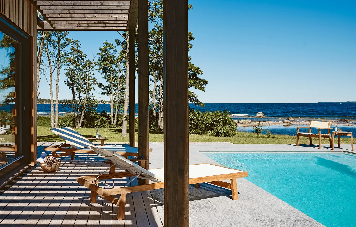 Skargaarden Djurö Large loungebord stor i teak