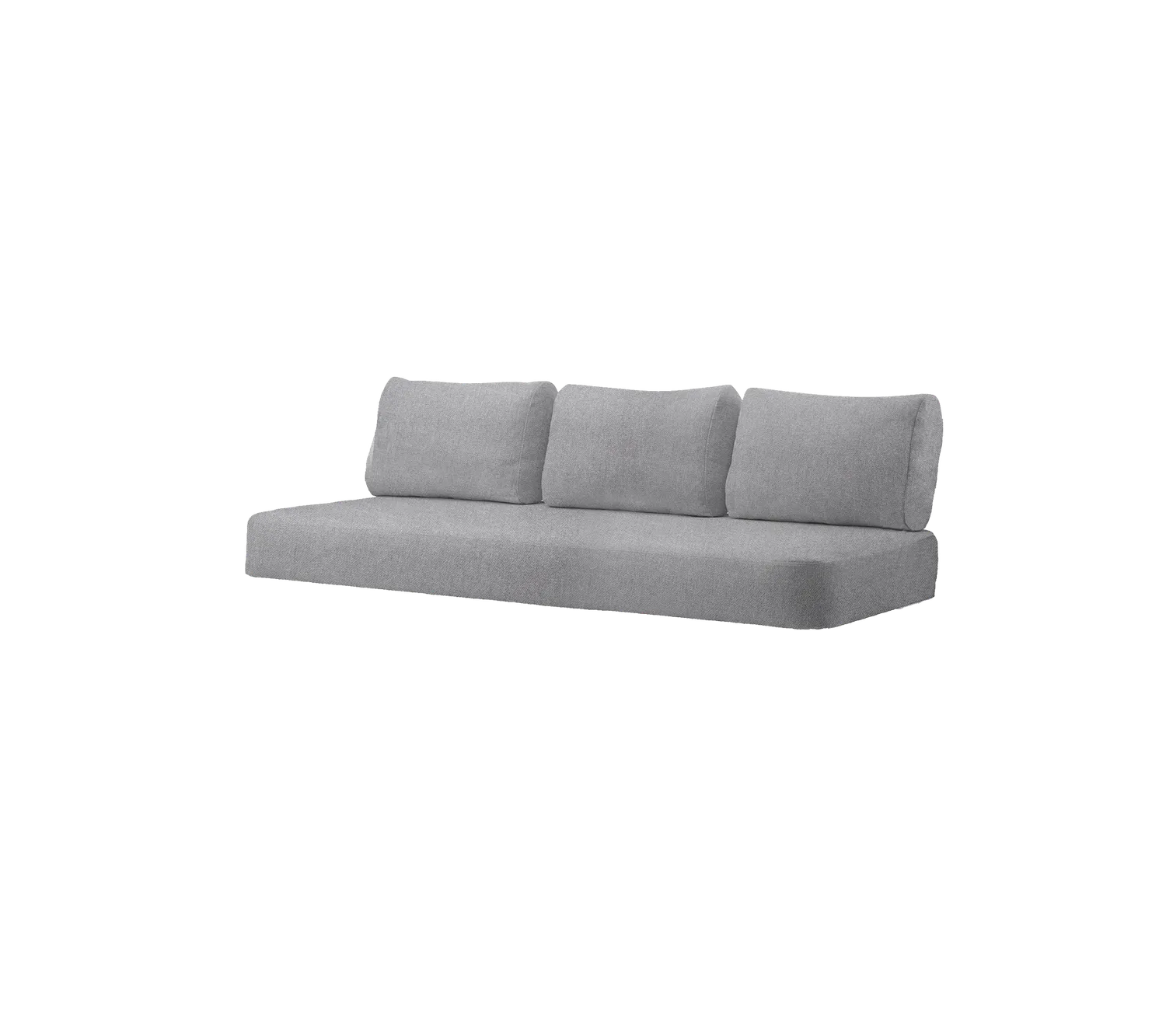 Cane-Line Sense hyndesæt 3-pers. sofa light grey