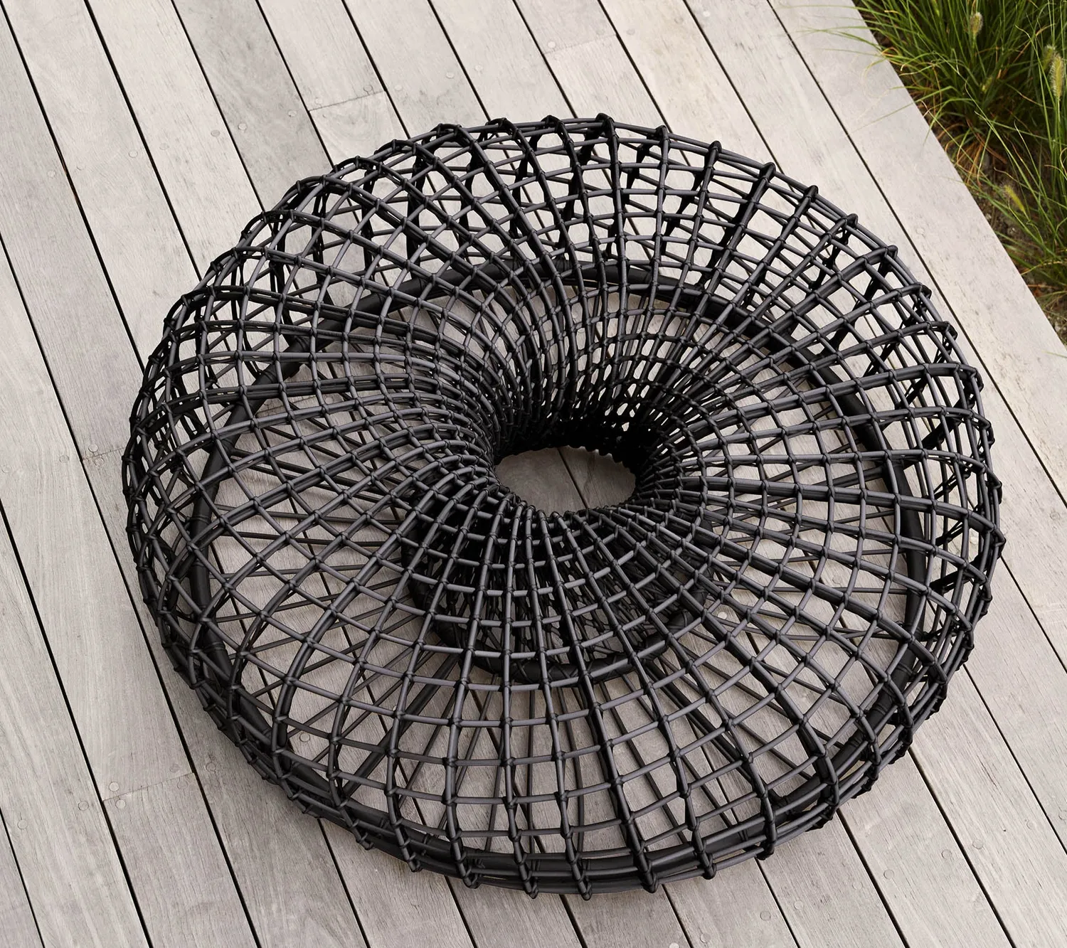 Cane-line Nest stor sofabord natural Weave til uderum
